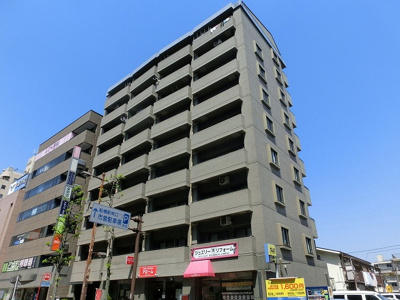 【外観】 | メゾン竹内 | メゾン竹内　鉄筋コンクリート造9階建て　南向きのマンションです