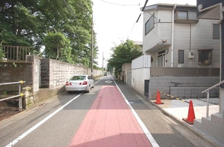 【前面道路含む現地写真】 | 世田谷区赤堤3丁目新築一戸建て5380万円前面道路