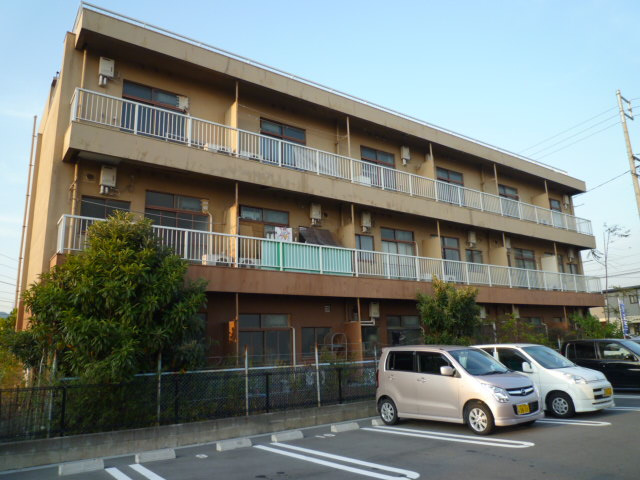 倉敷市青江の賃貸マンションの外観