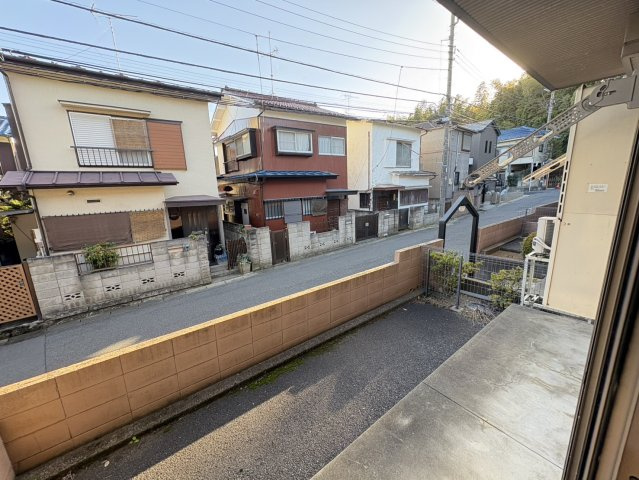 ヴィクトワール・コートのバルコニー