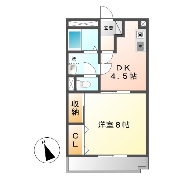 グランパス21の間取り