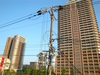 【展望】 | 高層階のマンションも見えます。