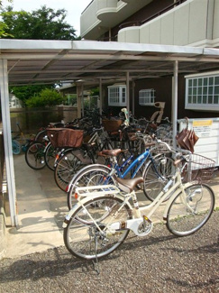 【その他共用部分】 | 駐輪場　屋根付きです