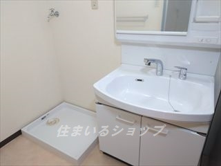 広島市安佐北区落合１丁目の賃貸マンションの洗面所|シャンプードレッサー