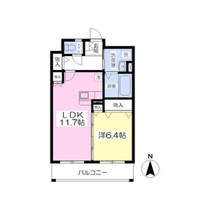 ピースエスパシオの間取り