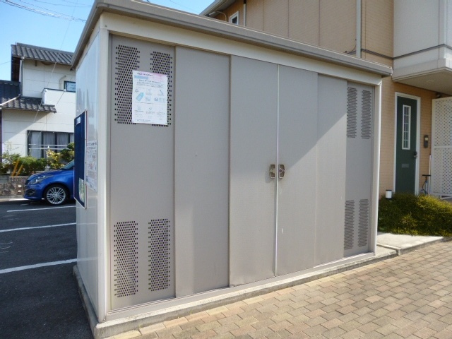 倉敷市酒津のアパートのその他共用部分|敷地内ゴミＳＴ
