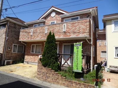 【外観】 | さいたま市緑区三室外壁総レンガ張り中古輸入住宅