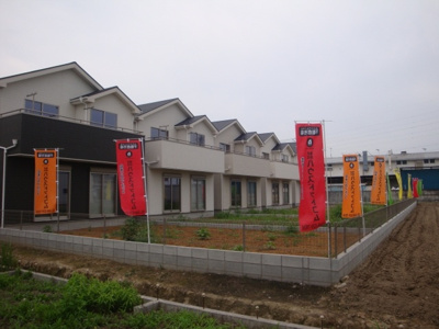 【外観】 | 鴻巣市袋/新築分譲住宅全5棟 | 南側　庭広々！