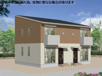 【外観パース】 | 仮）上辺見シャーメゾン