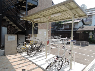 【その他共用部分】 | レオネクストすずらん荘 | ☆屋根付き駐輪場☆