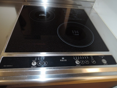 【キッチン】 | レオネクストすずらん荘 | ☆ＩＨとラジエントヒーターの２口コンロ☆