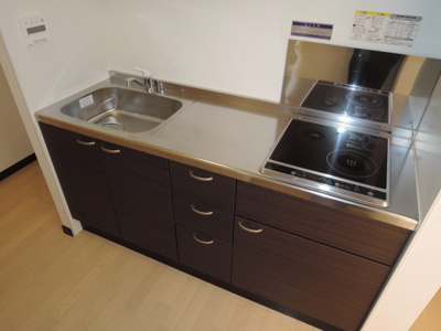 【キッチン】 | レオネクストすずらん荘 | ☆２口電気コンロ☆