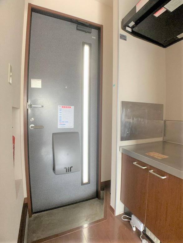 メゾン・シーガルの玄関