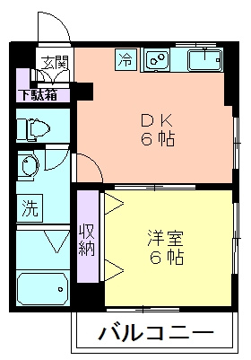アンシャンテＴＫＹの間取り