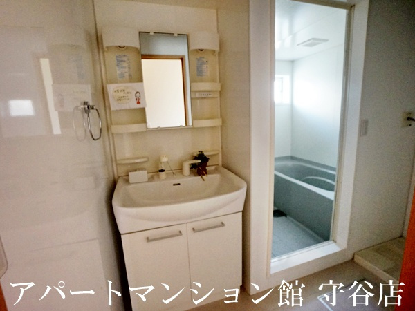 リビングタウンみらい平Aの独立洗面台