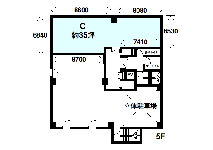 ＭＹ奈良大宮ビルの間取り