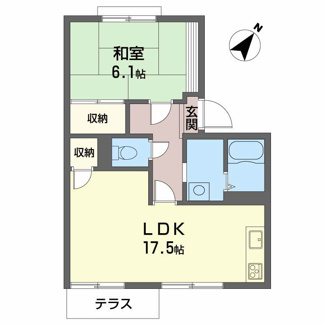 【間取り】 | ア・コテ・ドゥ・シャトー・くすのき