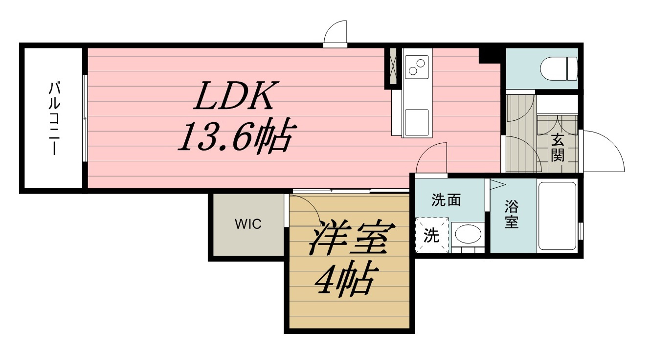 プティラックの間取り