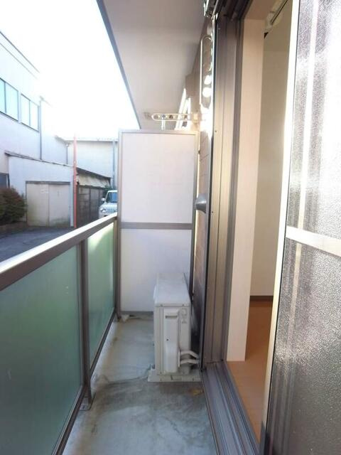 リリックコート長島のバルコニー