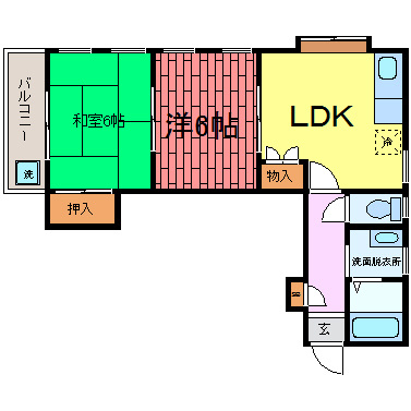 【間取り】 | オーシャンビル