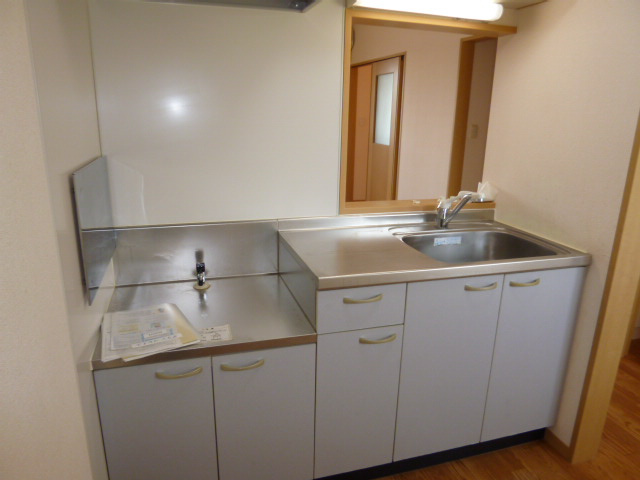 グランソレイユ　Ｂのキッチン|ガスコンロ設置可