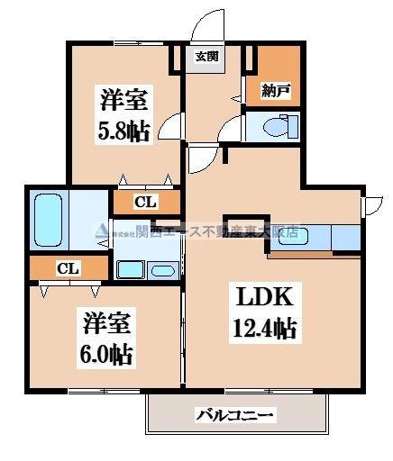 【間取り】 | メゾンパルテールⅡ