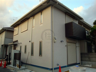 【外観】 | 建築中　タイル張りの外観がgoodです。