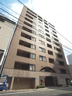 【外観】 | 中央区新川1丁目オーナーチェンジマンション「サンテミリオン茅場町リバーサイド」1530万円外観