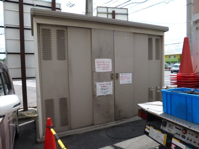 倉敷市松島の賃貸マンションのその他共用部分|敷地内ゴミＳＴ