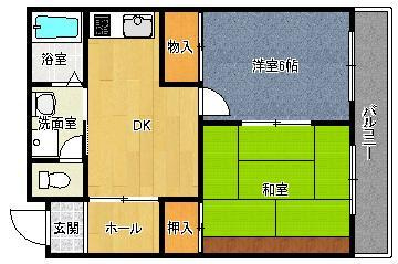 メゾンロゼの間取り