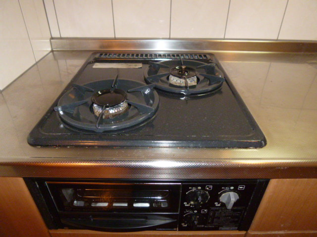 メゾン・ド・アンジュのキッチン|ガスコンロ