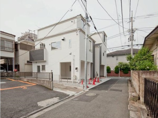 【前面道路含む現地写真】 | 大田区上池台2丁目新築一戸建て5580万円【仲介手数料無料】前面道路