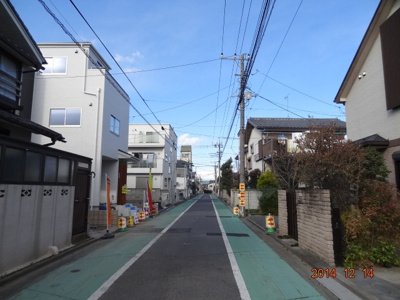 【前面道路含む現地写真】 | さいたま市大宮区高鼻町1丁目新築分譲住宅全2棟/残1棟