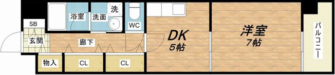 【間取り】 | ベルビュー７番館