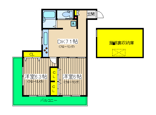 セラフィム横浜の間取り|セラフィム横浜　間取り