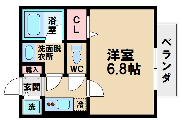 【間取り】 | マメゾン阿倍野