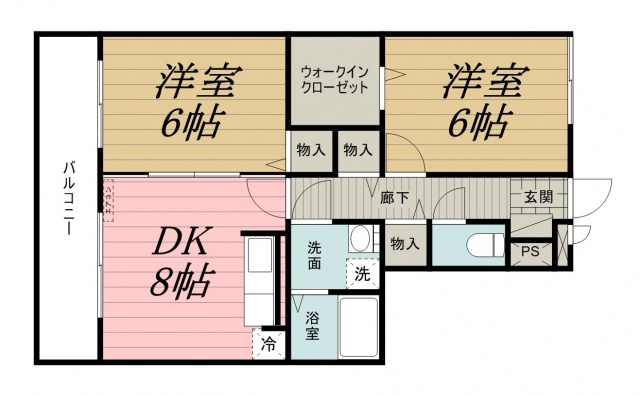 セジュール山の根の間取り