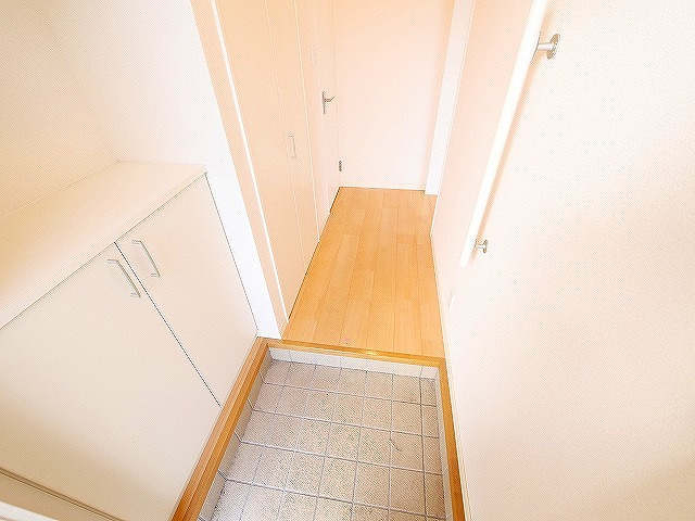 ヴィルヌーブＡ・Ｂ（大安寺）の玄関|毎日通る玄関はこちらです