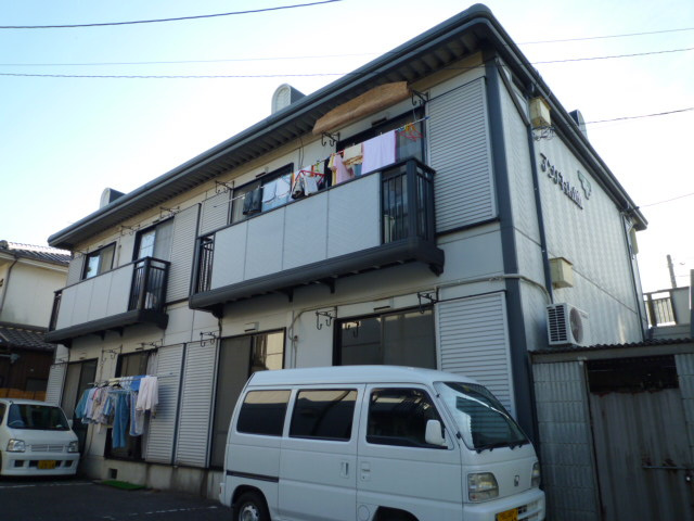 倉敷市宮前のアパートの外観