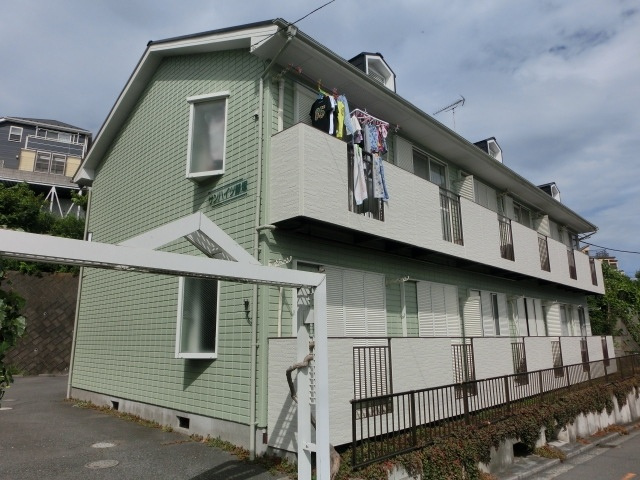 サンハイツ藤塚の外観|サンハイツ藤塚 外観