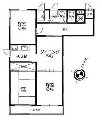 【間取り】 | ニュー代々木ハイツ
