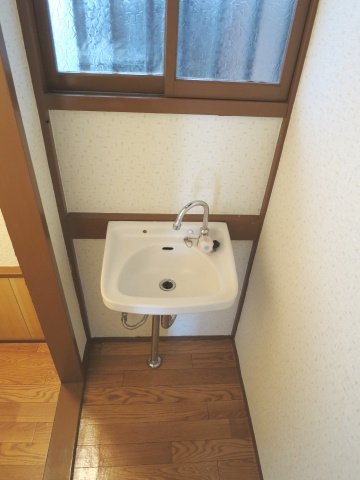 當麻貸家Ａ棟の洗面所