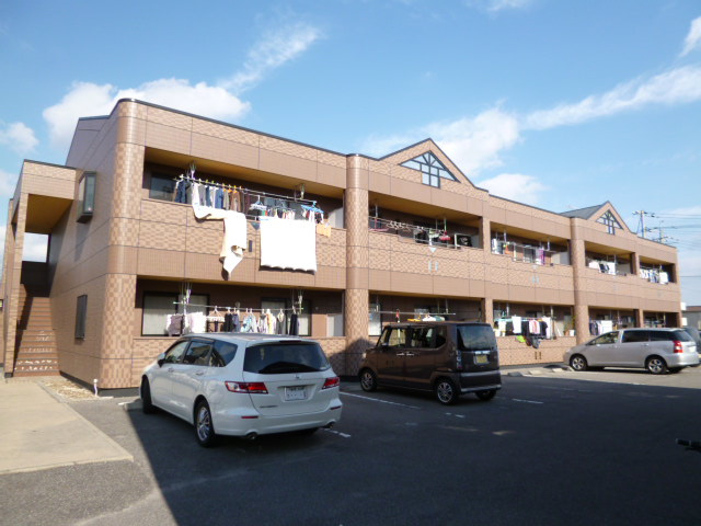 倉敷市大内のアパートの外観