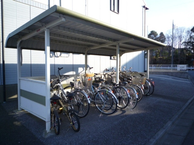【その他共用部分】 | クレスト藤ヶ丘B | 駐輪場