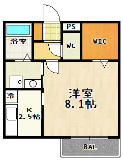 【間取り】 | エスペランサ萱野