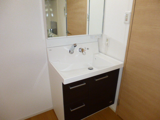 くらしきグリーンハイツの独立洗面台