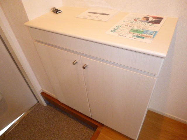 くらしきグリーンハイツの内装|シューズボックス