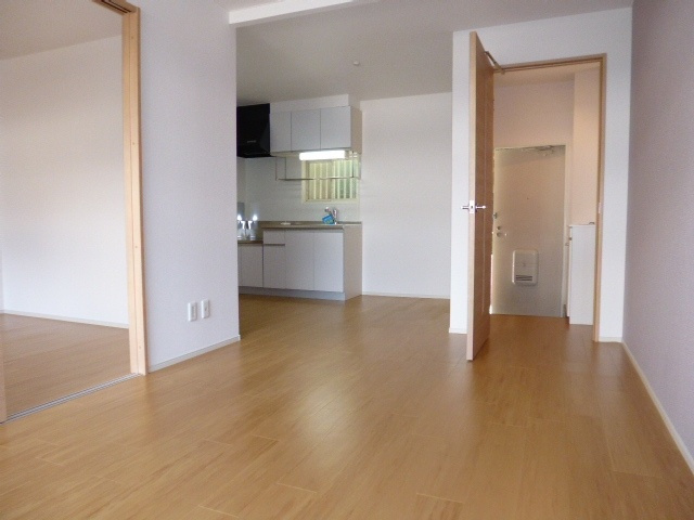 くらしきグリーンハイツの居間・リビング