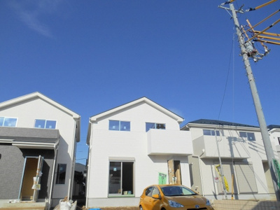 【外観】 | 鴻巣市　神明3丁目　新築分譲住宅　全8棟　3号棟 | 結構～できてきましたよ～。