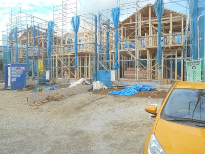 【外観】 | 鴻巣市　神明3丁目　新築分譲住宅　全8棟　3号棟 | 広々広々陽当り、よい！